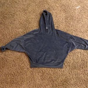Cropped fuzzy hoodie! Very lightly worn, just wasn’t my style anymore!